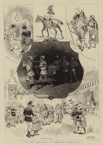Ons gemaskerd bal in Dharmsala, Punjab, India, I
